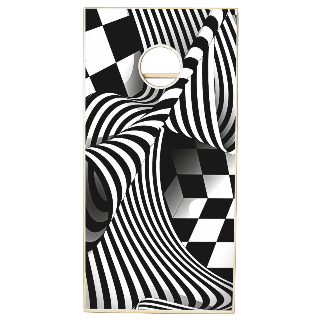 OP ART Cornhole Set (Right)