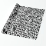 Op-Art Dots with a twist Wrapping Paper
