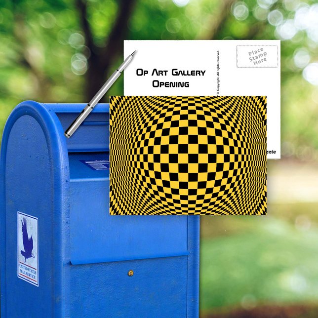 Op Art Postcard (Op Art Postcard
)