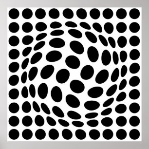 Op Art Poster