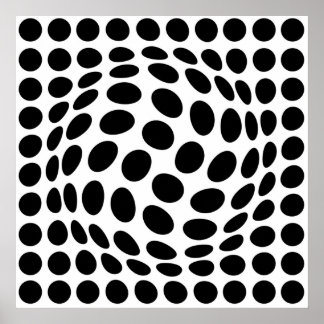 Op Art Poster