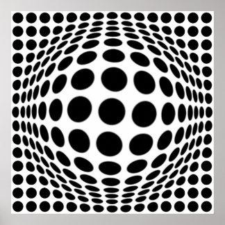 Op Art Poster