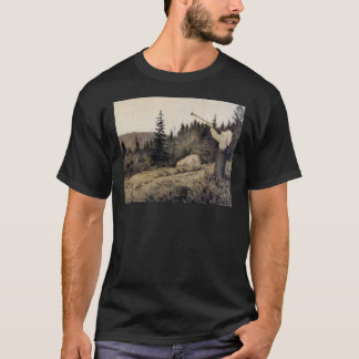 Op under Fjeldet toner en Lur Theodor Kittelsen il T-Shirt