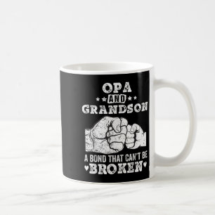 Opa And Grandson A Bond That Cant Be Broken Grandp Coffee Mug