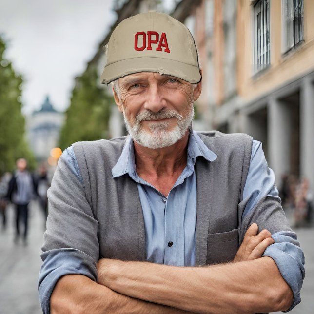 Opa - German  grandpa Embroidered Baseball Cap (Creator Uploaded)