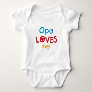 Opa Loves Me T-shirts and Gifts