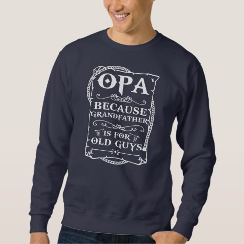 Opa Tee from Grandchildren Men Funny Fathers Day