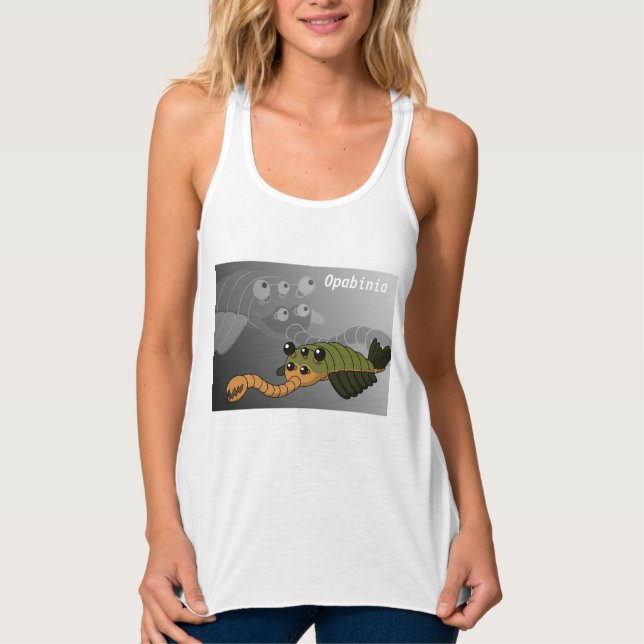 Opabinia- Prehistoric Animal Tank Top (Front)