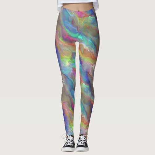 Opal Agate Layers Leggings