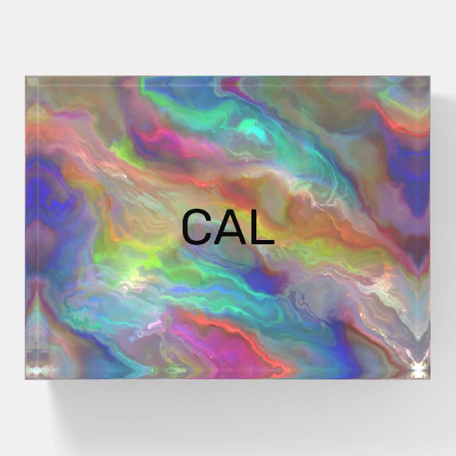 Opal Agate Paperweight (Front)