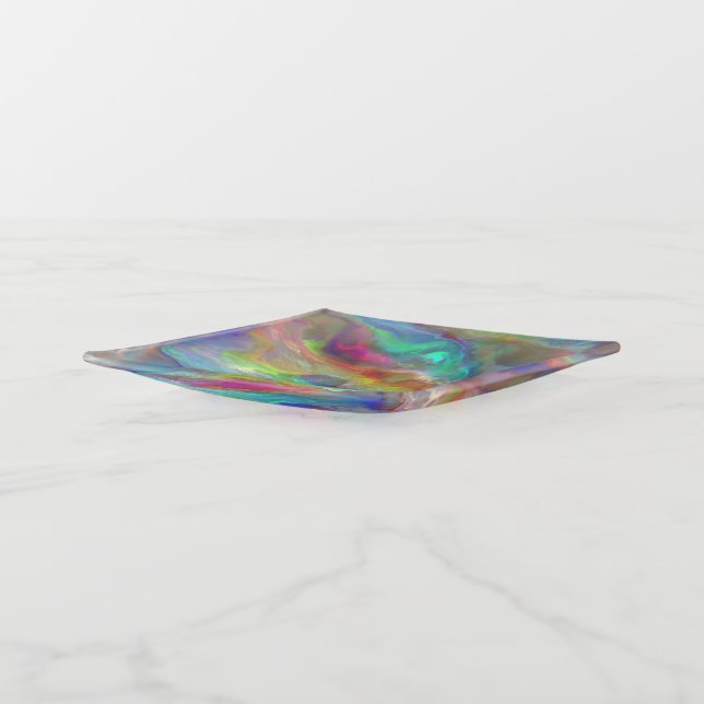 Opal Agate Trinket Tray (Angled)