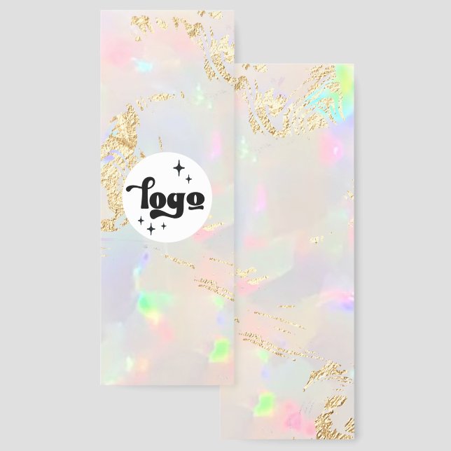  opal background bookmarks (Front & Back)