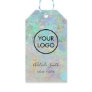 opal background boutique product gift tags