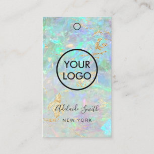  opal background price tag card