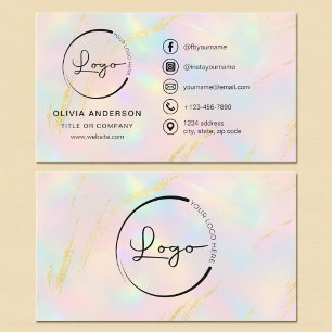 Opal Business Logo Social Media Card