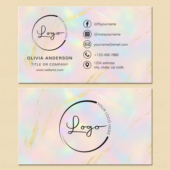 Opal Business Logo Social Media Card (Creator Uploaded)