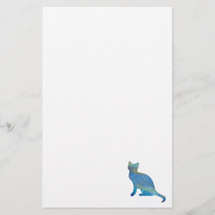 Opal Cat Stationary Stationery