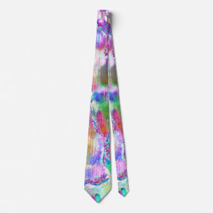 Opal colored neck tie