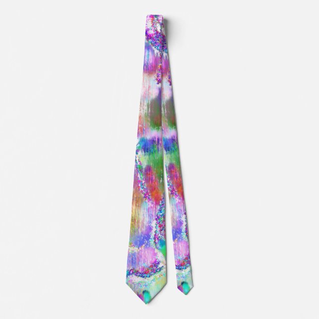 Opal colored neck tie (Front)