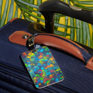Opal Colors Luggage Tag