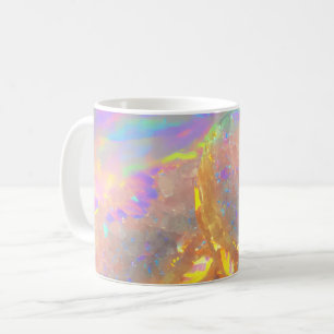 Opal Crystal Coffee Mug
