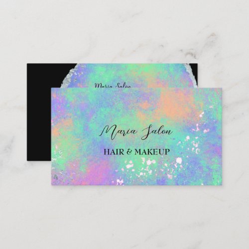 Opal Crystal Gemstone  Business Card