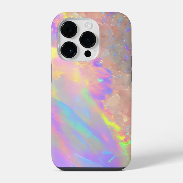 Opal Crystal Iphone Case (Back)
