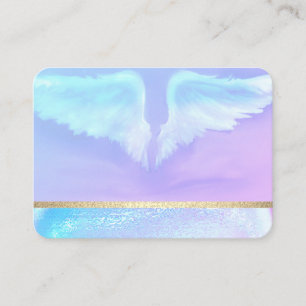 Opal Crystal Reiki Angel Hair Business Cards