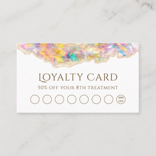 opal design loyalty card