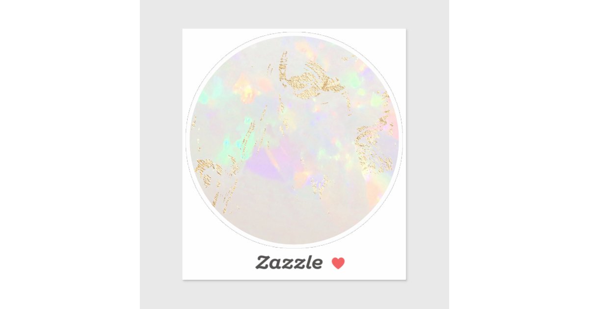 Opal Ras Sticker opal design sticker | Zazzle