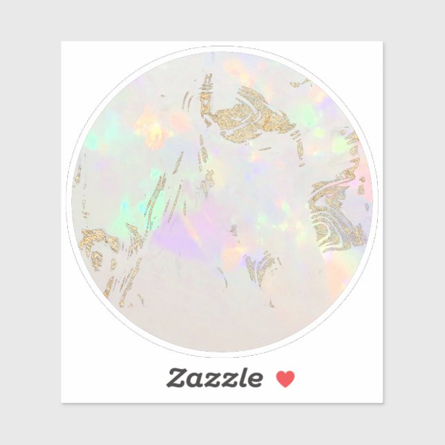 opal design sticker (Sheet)