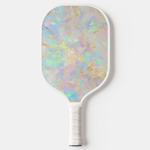  opal gemstone effect pickleball paddle