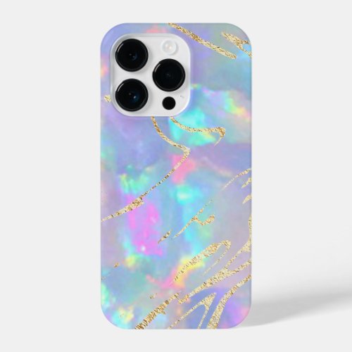 opal gemstone  iPhone 14 pro case