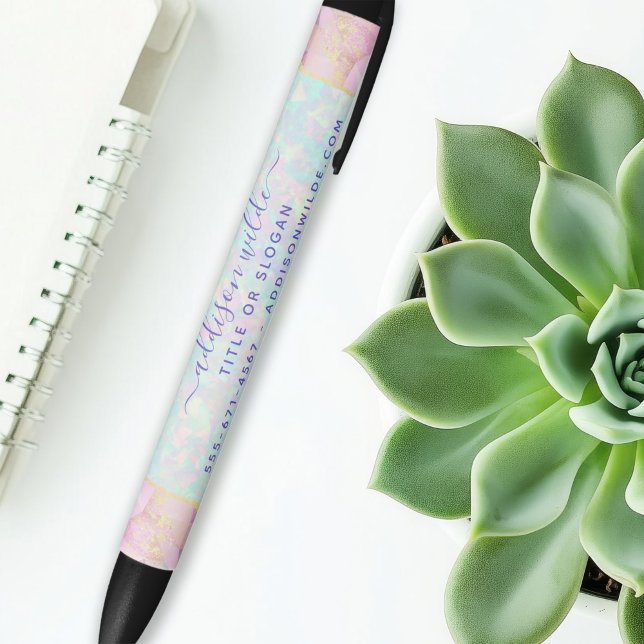 Opal Gemstone Pastel Irides Business Pen (Creator Uploaded)