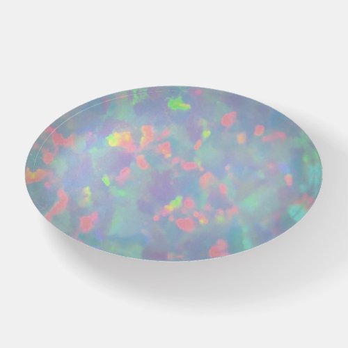 opal gemstone photo paperweight