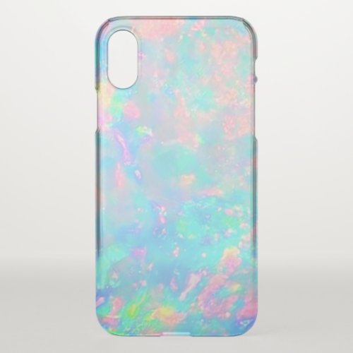 opal gemstone photo iPhone x case