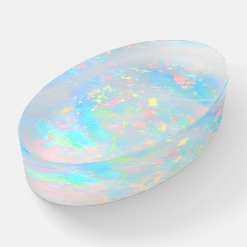 opal gemstone texture paperweight