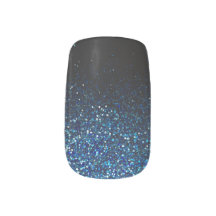 Opal Glitter Dust on Black