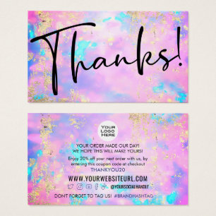 Opal Gold customer discount coupon code insert 