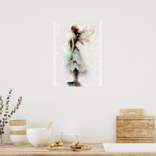 OPAL GOLD FAIRY Poster