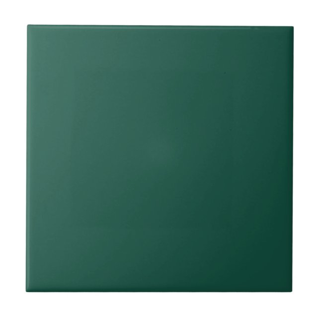 Opal Green Solid Color Ceramic Tile (Front)