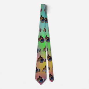 Opal Guinea Pigs Pattern, Neck Tie