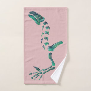 Opal Iguanodon Dinosaur Bath Towel Set
