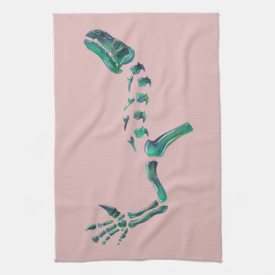 Opal Iguanodon Dinosaur Kitchen Towel