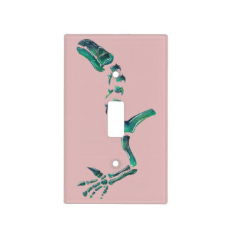 Opal Iguanodon Dinosaur Light Switch Cover
