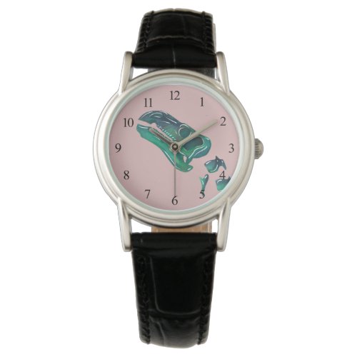 Opal Iguanodon Dinosaur Watch