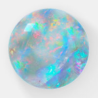 opal inspired paperweight