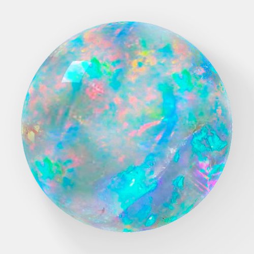 opal inspired paperweight