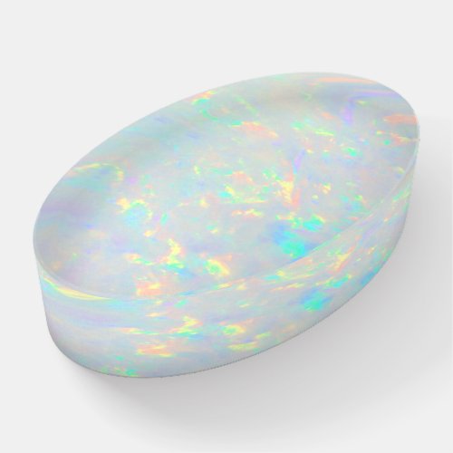 opal inspired paperweight