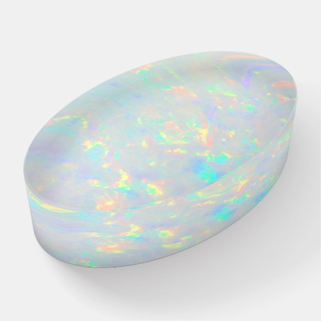 opal inspired paperweight (Angled)